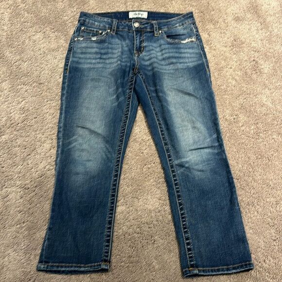 Daytrip Virgo capri denim! Super stretch size 27 great condition - Picture 1 of 10